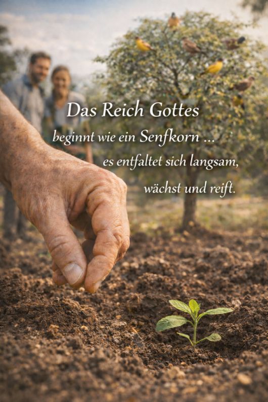 Das Reich Gottes beginnt wie ein Senfkorn