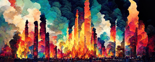 Die brennenden T&uuml;rme von Babel - Die Flammen der Hybris