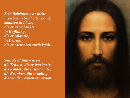 Der Reichtum des Jesus von Nazareth