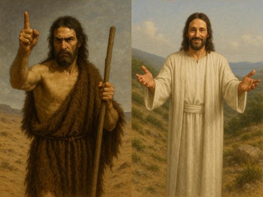 Zwei Stimmen zur Umkehr - Johannes der T&auml;ufer und Jesus